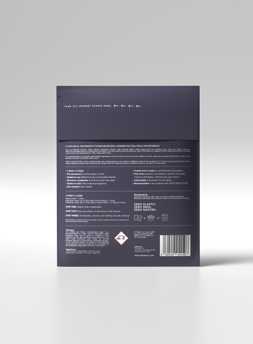 環保洗衣紙32片入(棉花香氛)