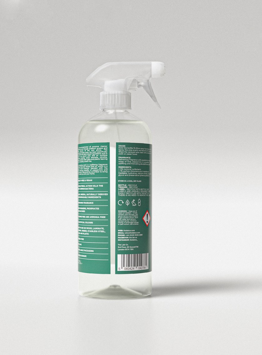 萊姆清香居家表面清潔噴霧750ml