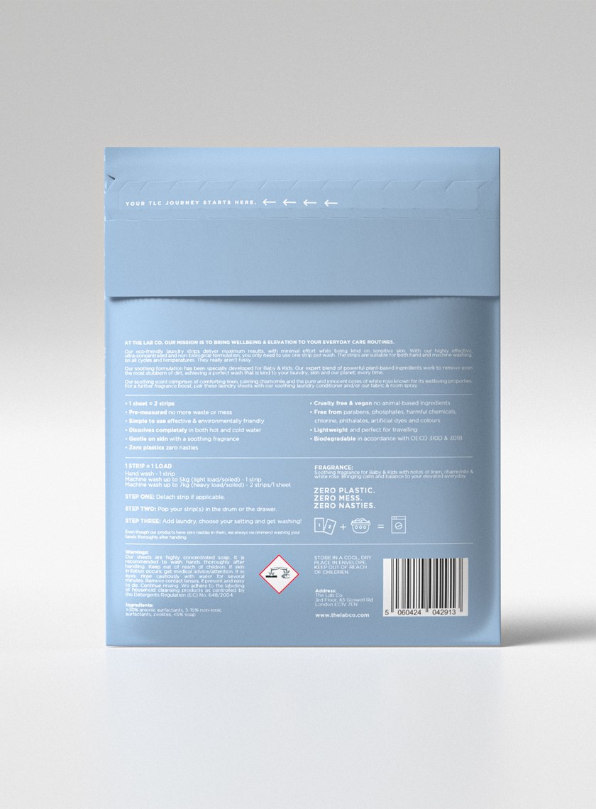 環保洗衣紙32片入(舒緩香氛)