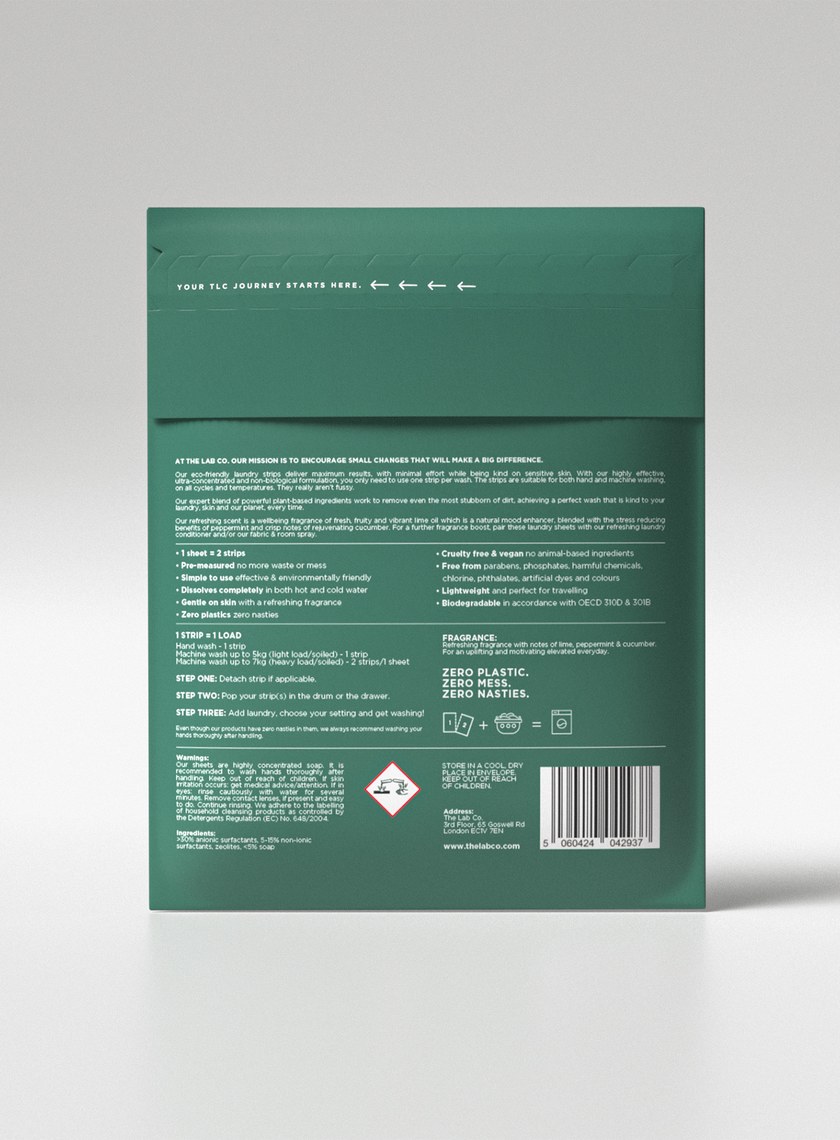 環保洗衣紙32片入(萊姆清香)