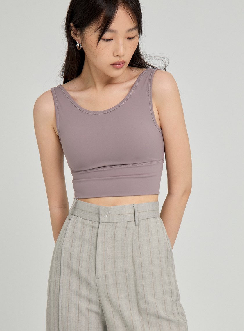 圓領U背運動內衣BRA背心上衣