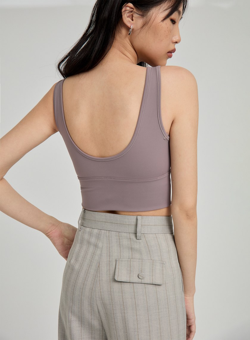 圓領U背運動內衣BRA背心上衣