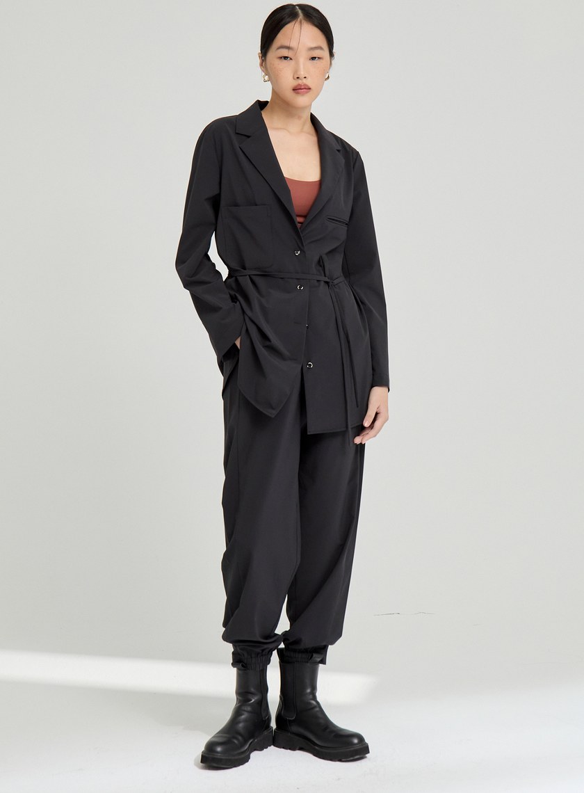 吸濕涼感休閒縮口褲