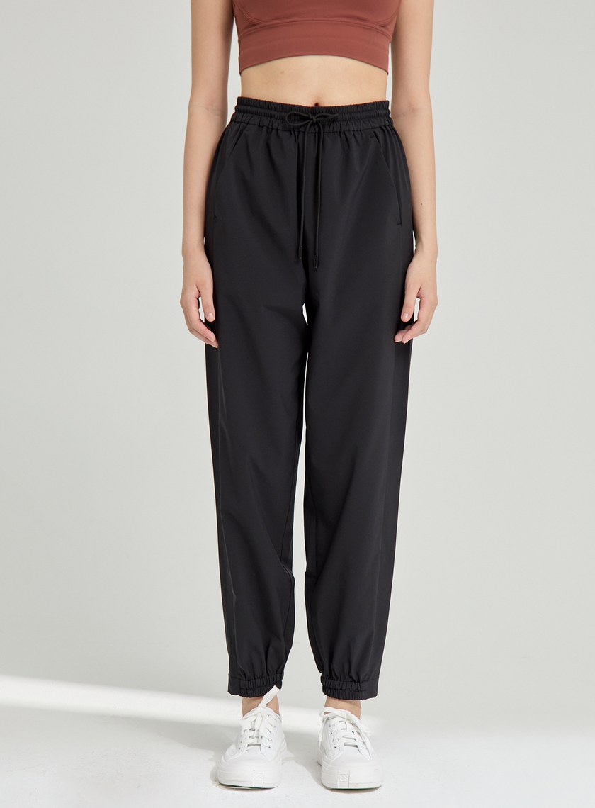 吸濕涼感休閒縮口褲