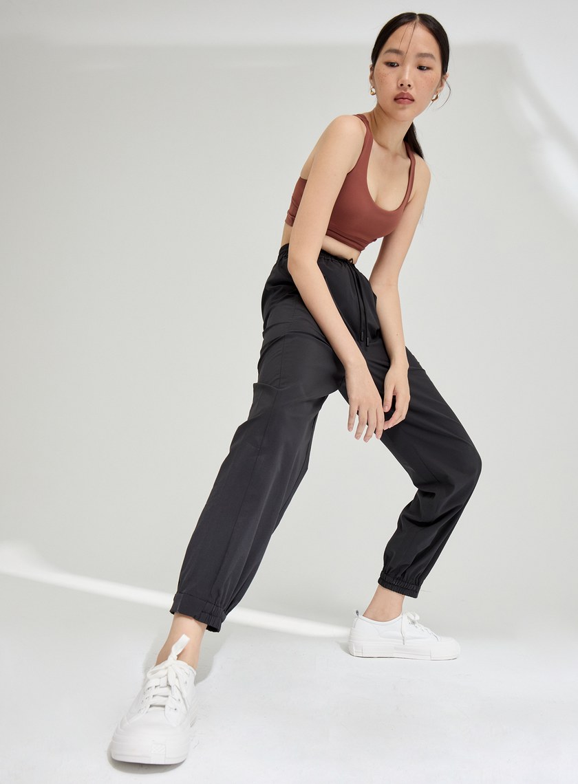 吸濕涼感休閒縮口褲