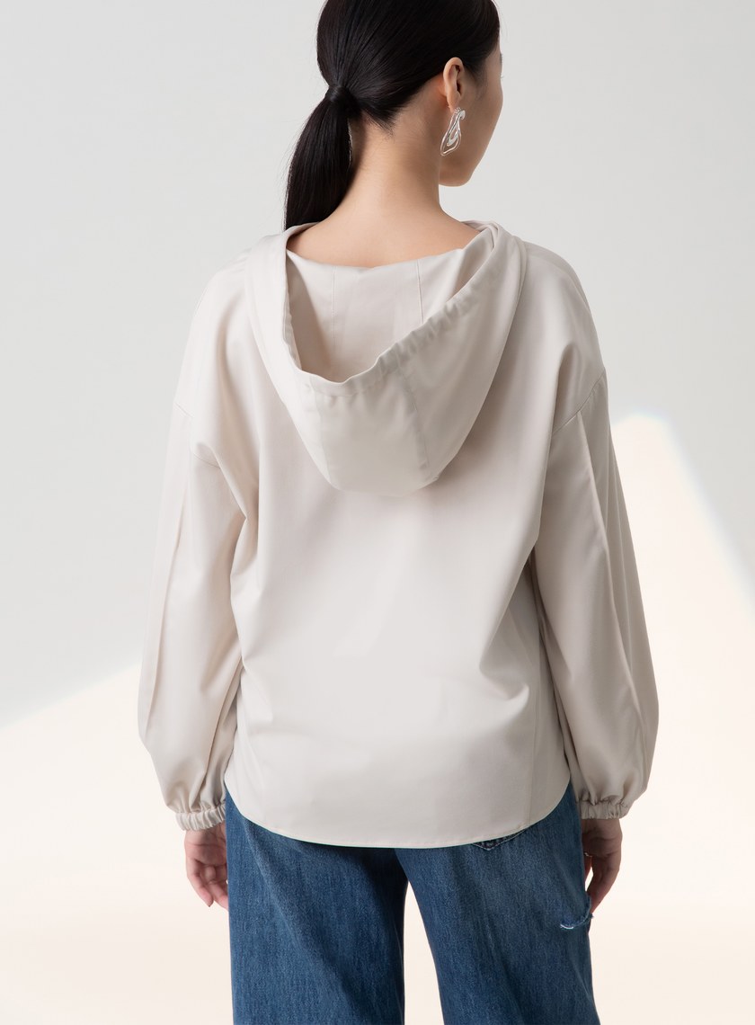 LOGO刺繡連帽上衣