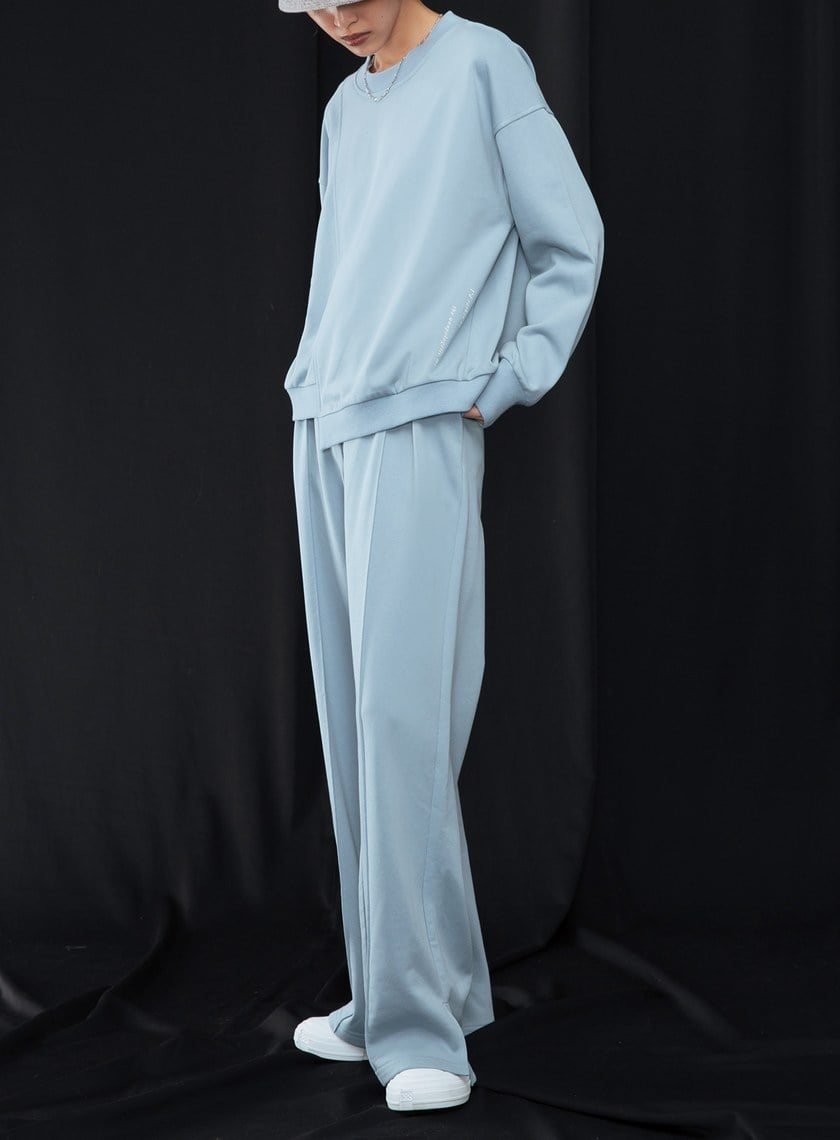 不對稱解構印花衛衣