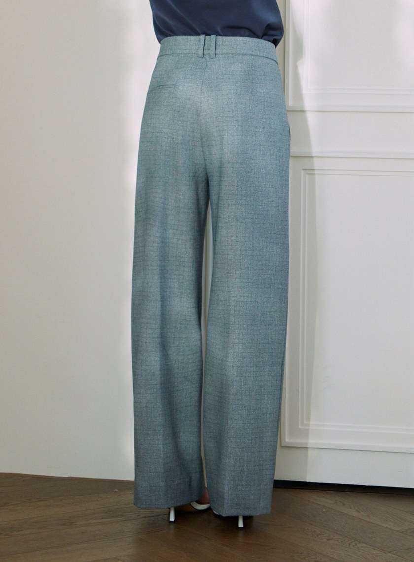 燙線西裝寬褲