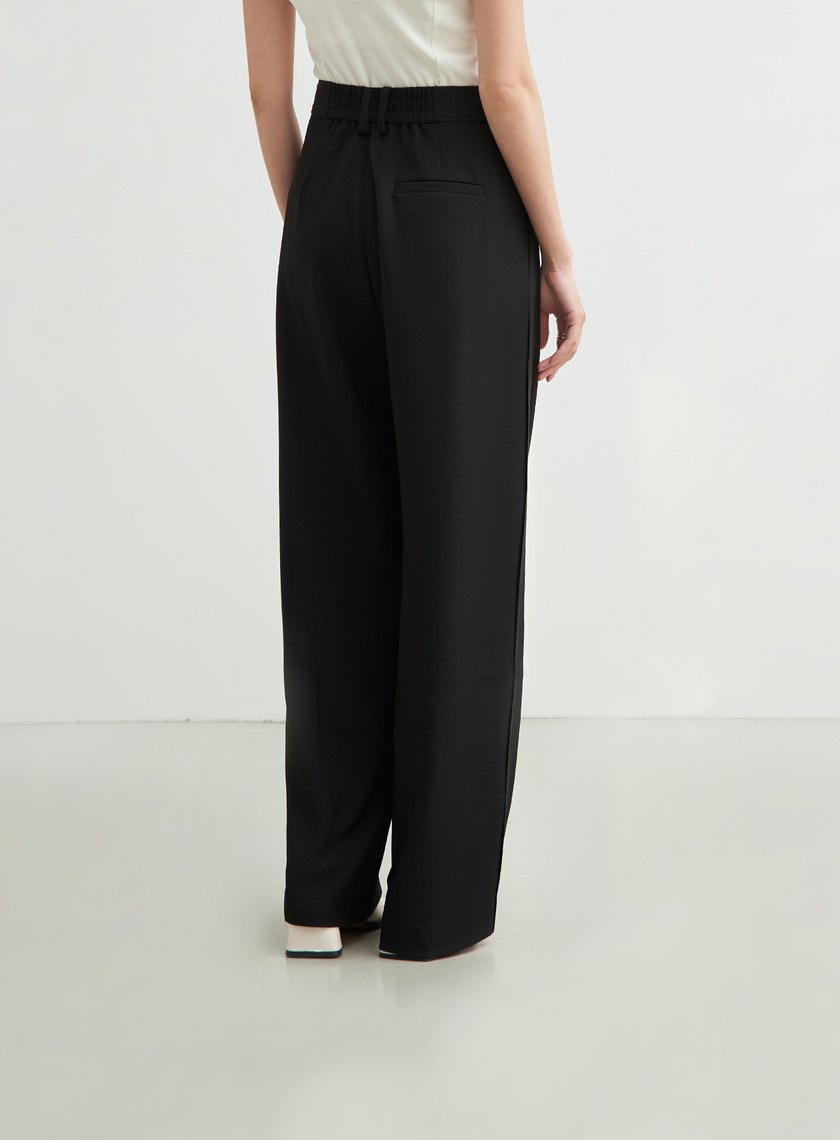 箭型釦眼西裝長褲