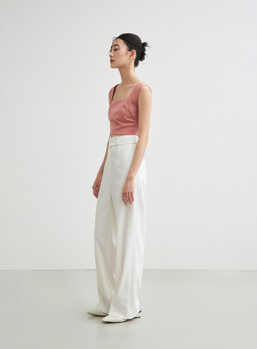 短版抹胸小背心