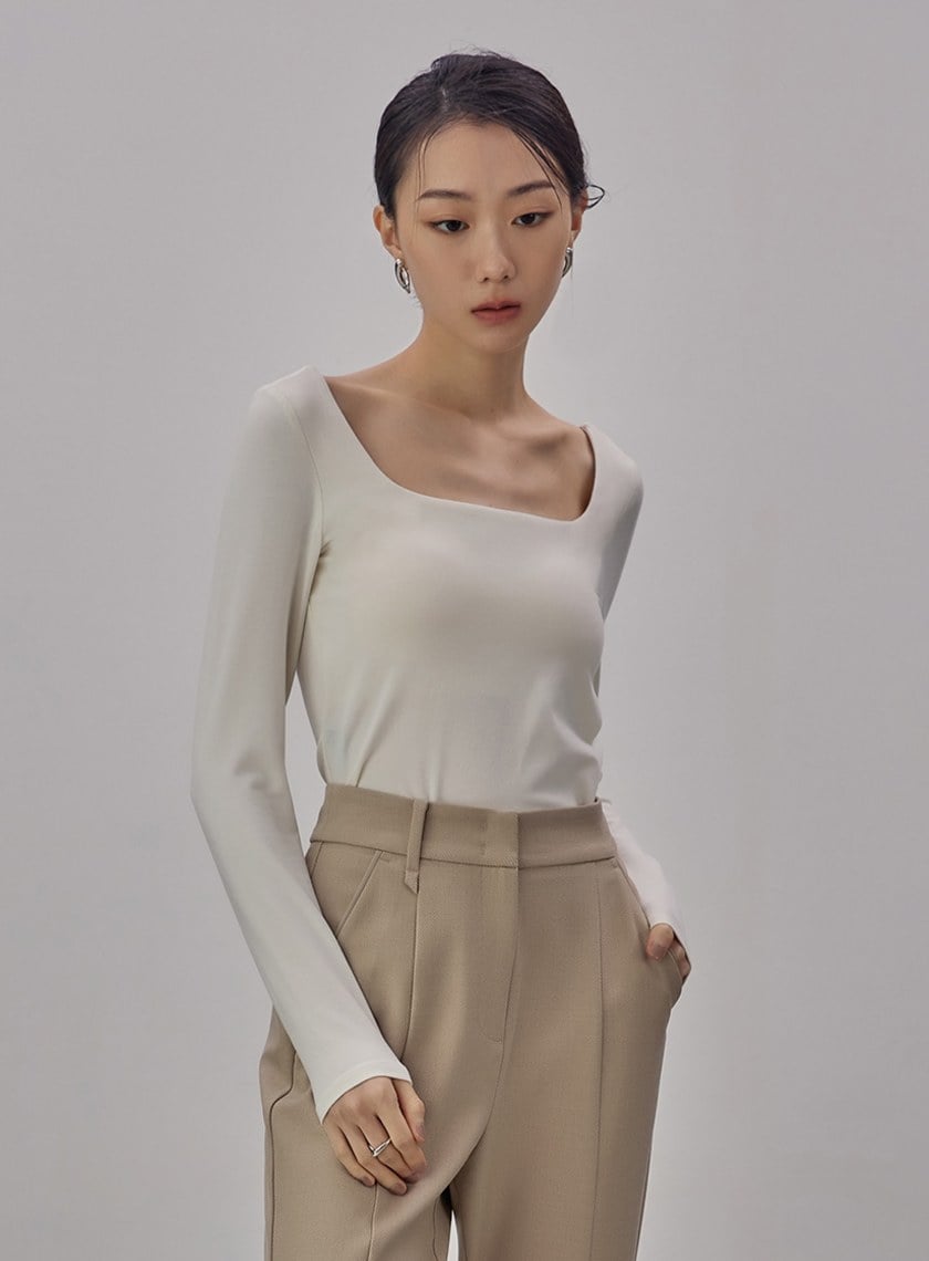 舒適美背發熱長袖BRA上衣