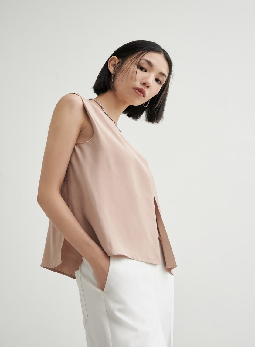 兩穿極簡親膚無袖背心