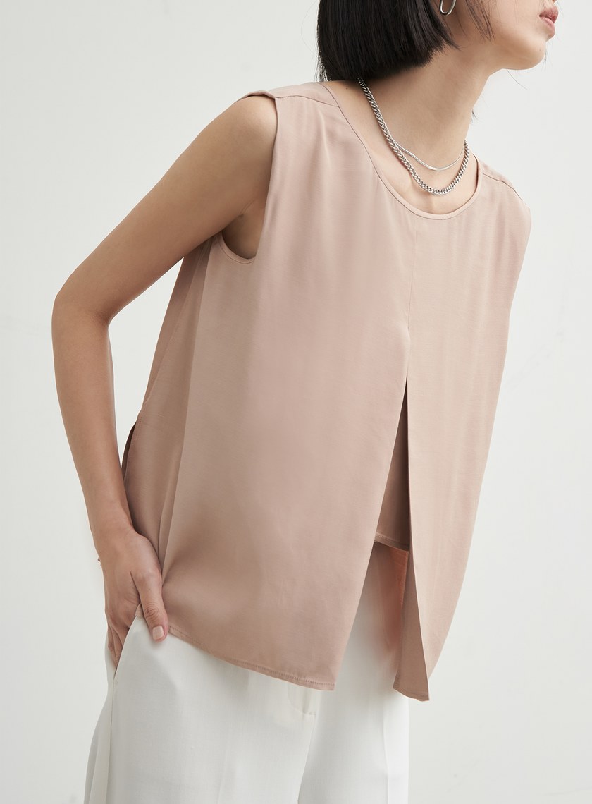 兩穿極簡親膚無袖背心