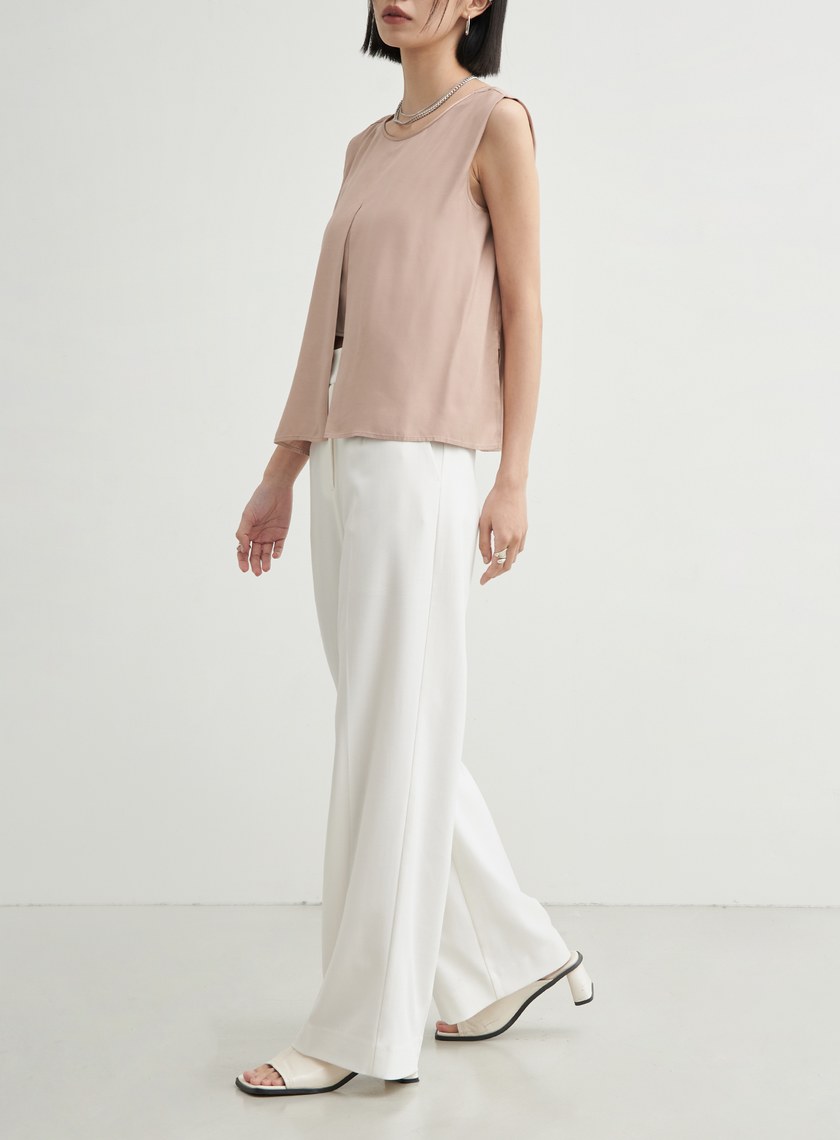 兩穿極簡親膚無袖背心