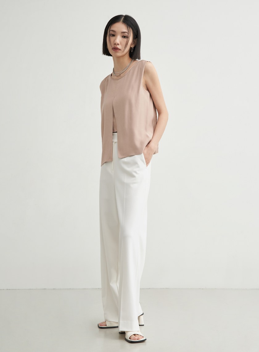 兩穿極簡親膚無袖背心