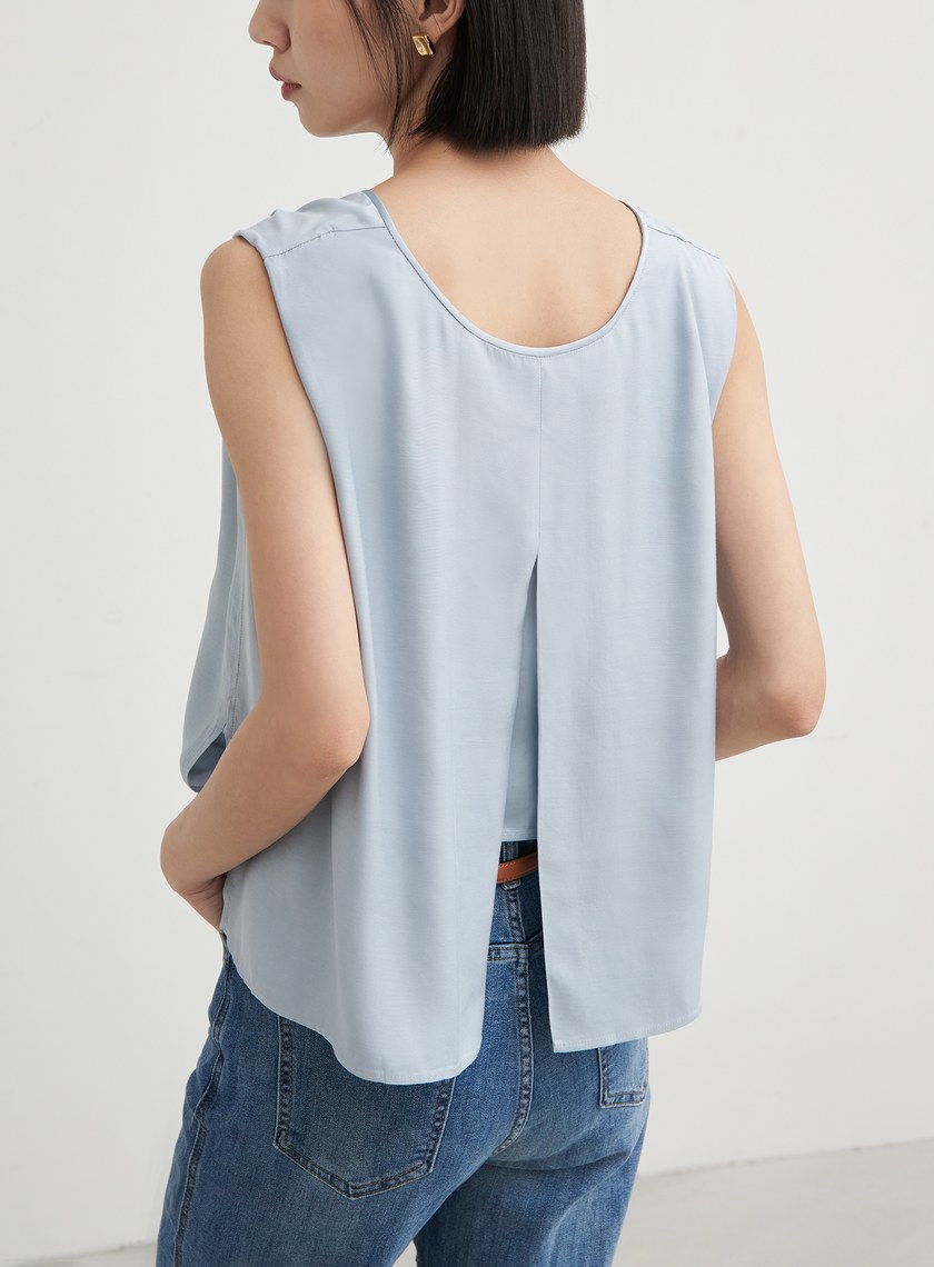 兩穿極簡親膚無袖背心