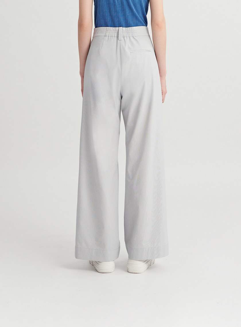 簡約質感西裝寬褲