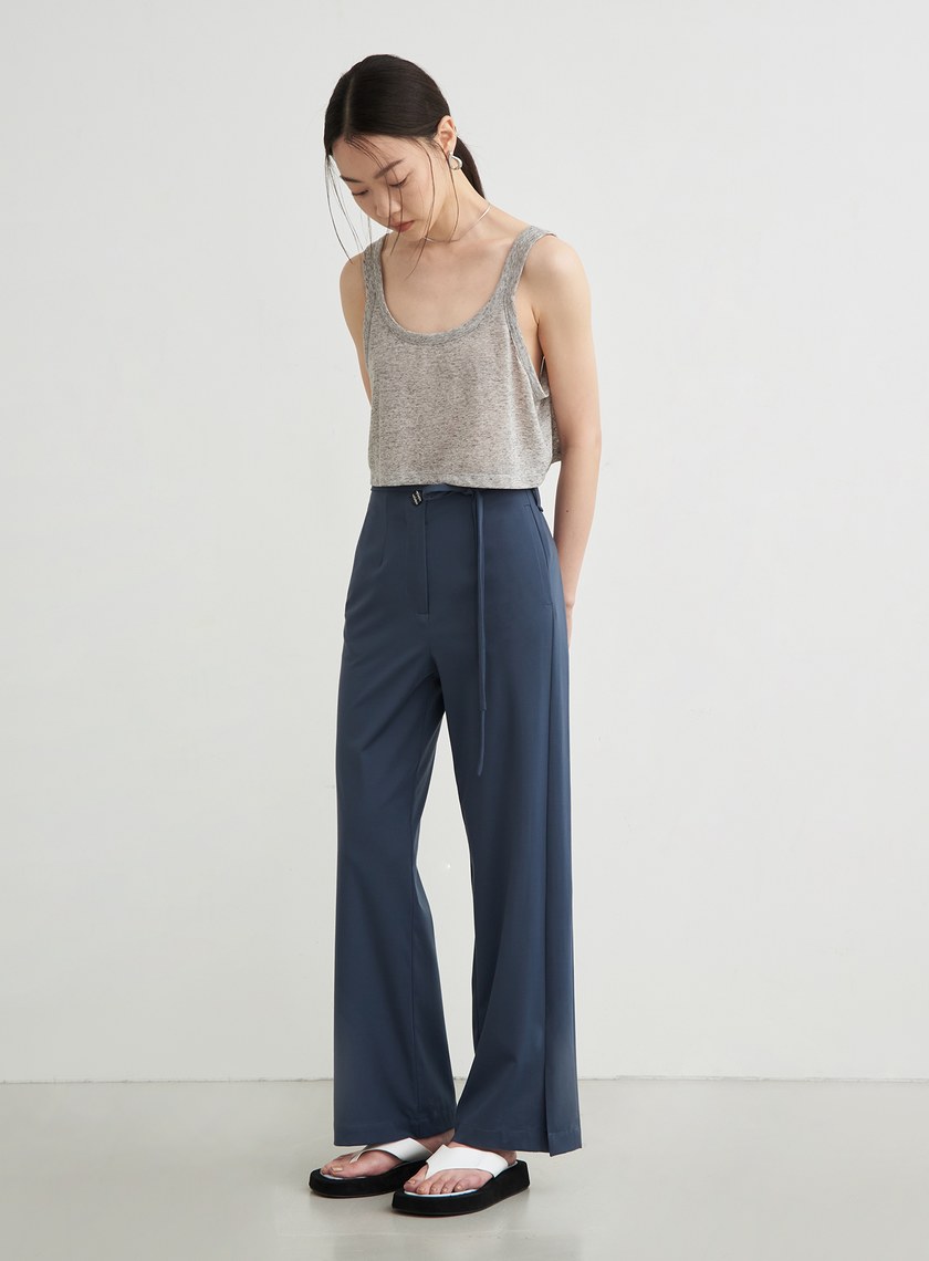 雙層結構兩件式短袖上衣