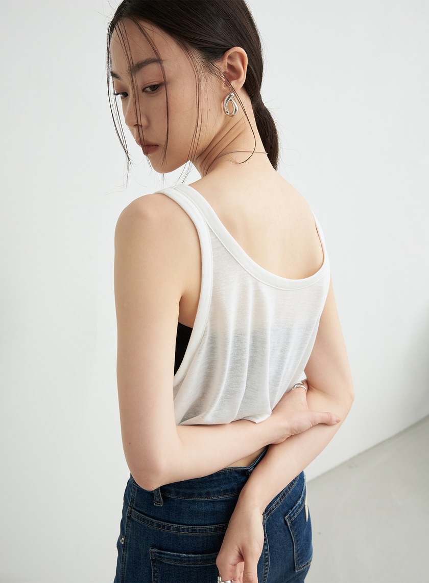 雙層結構兩件式短袖上衣