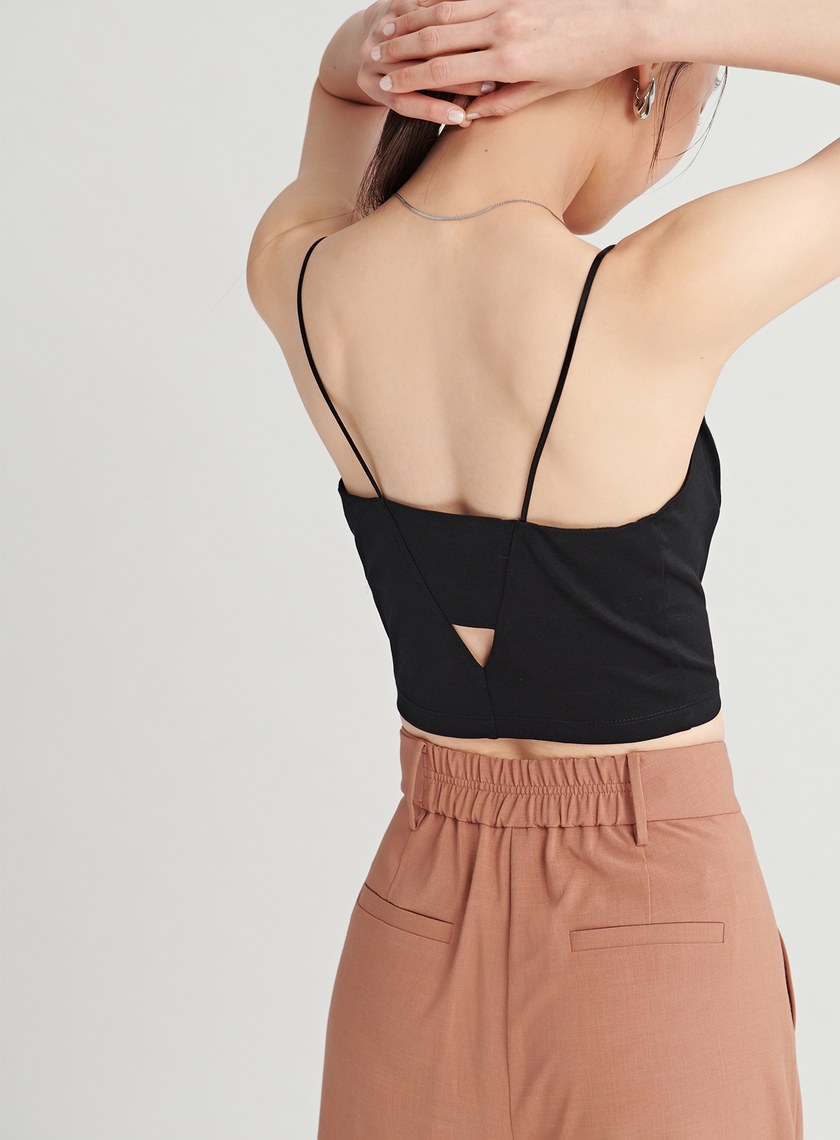 小性感後簍空細肩BRA TOP