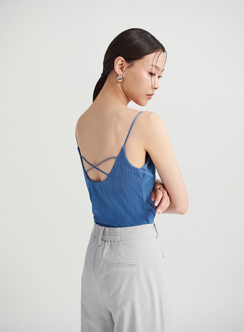 U型美背細肩帶BRA背心上衣