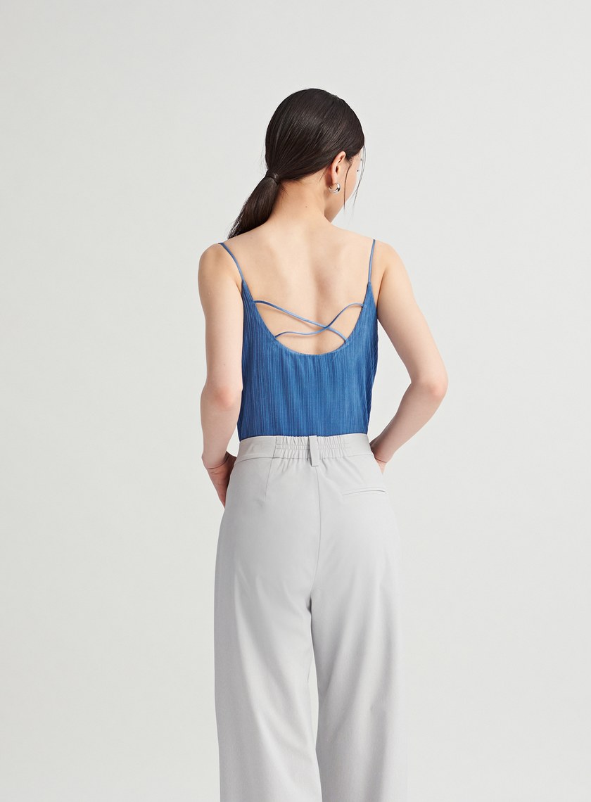 U型美背細肩帶BRA背心上衣