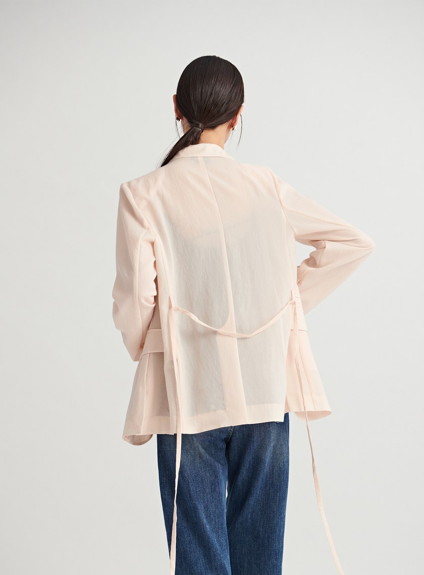 微透肌理感休閒西裝外套