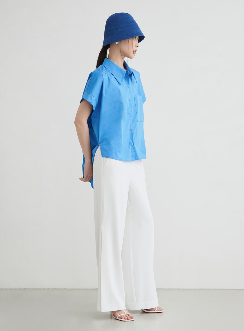 亞麻編織漁夫帽