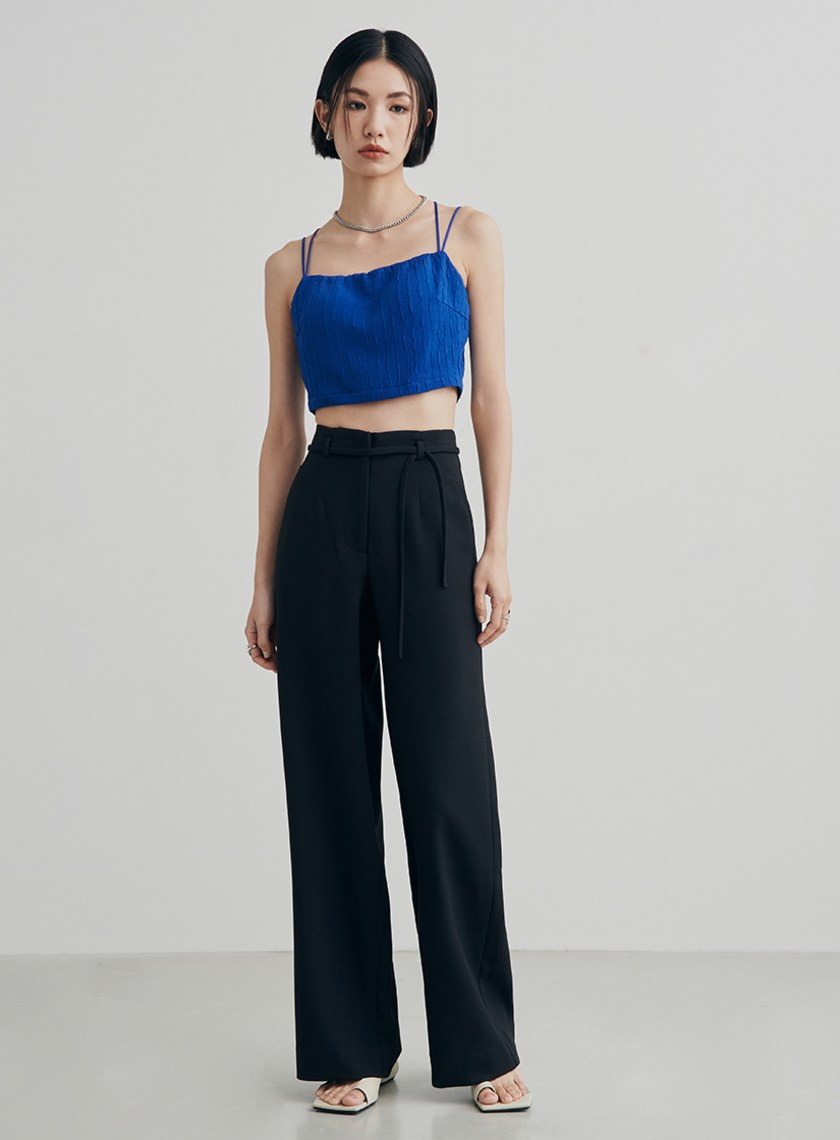 肌理感平口美背BRA背心上衣