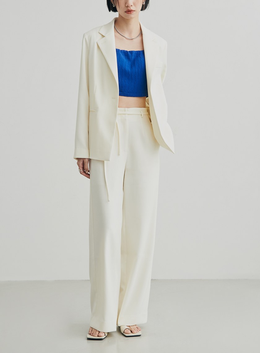 肌理感平口美背BRA背心上衣