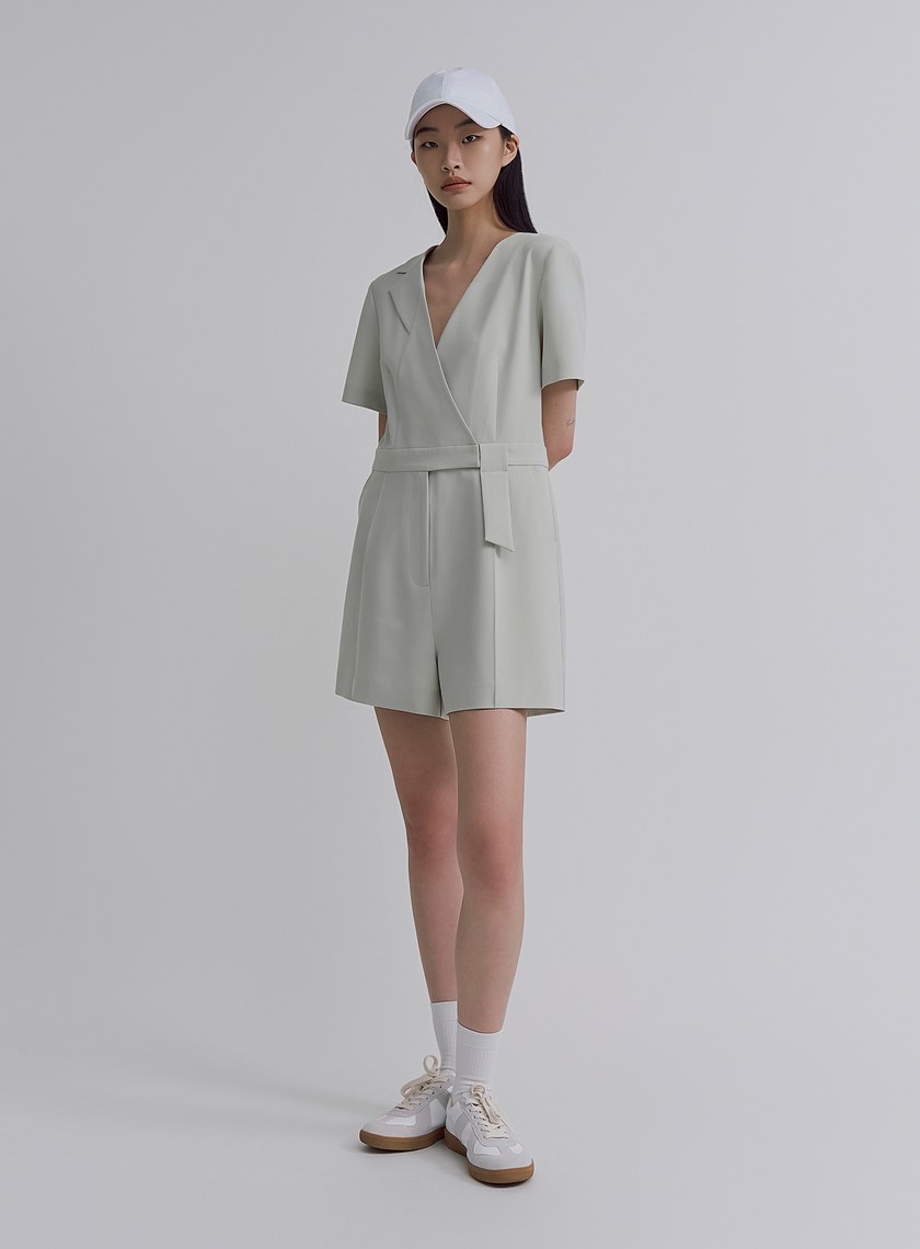 質感解構設計連身褲