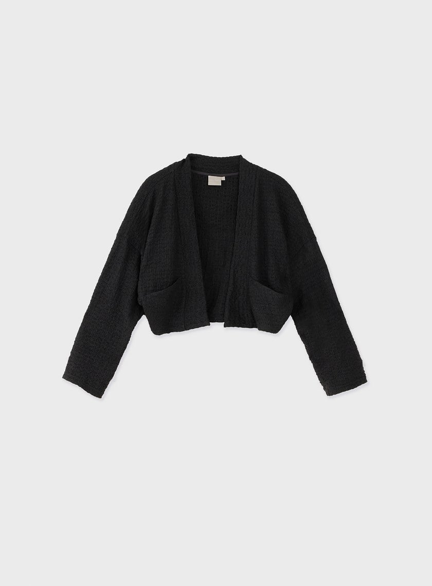 特殊肌理感連袖罩衫