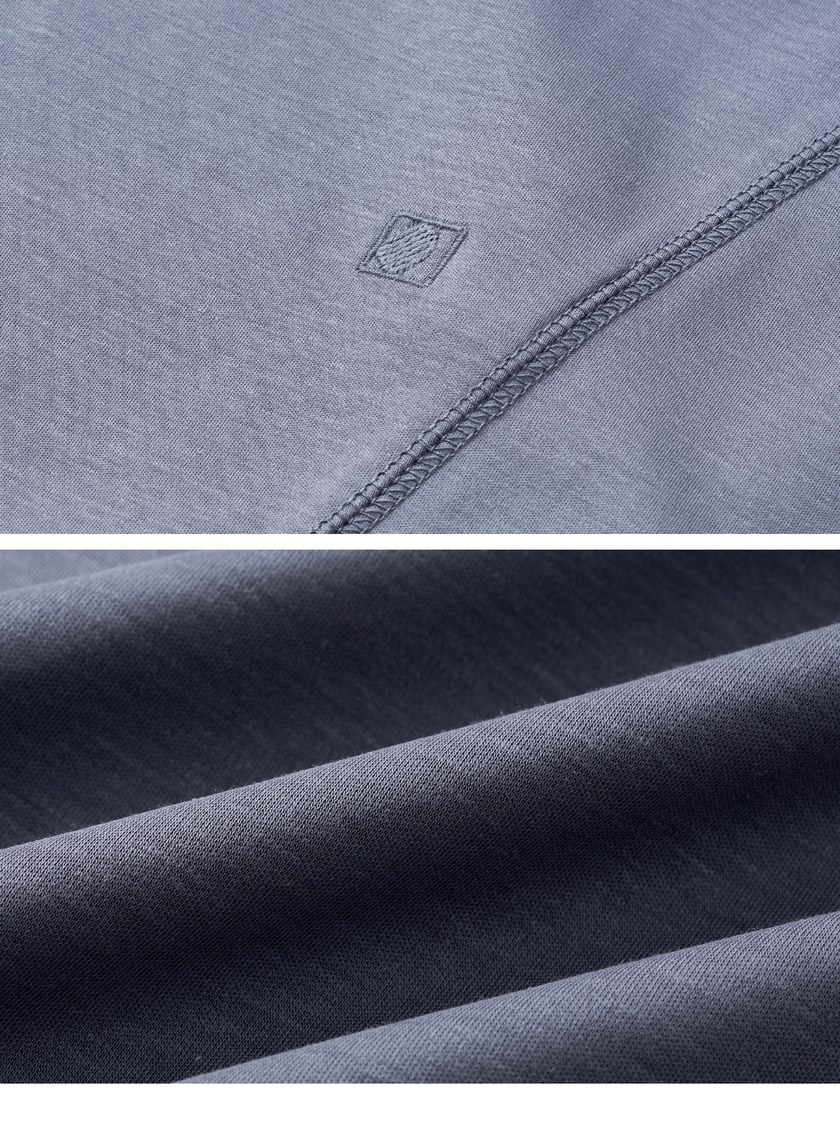 簡約短版箱型短袖上衣