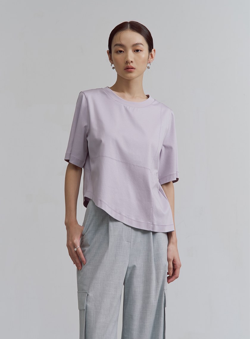 個性爬線設計短袖上衣