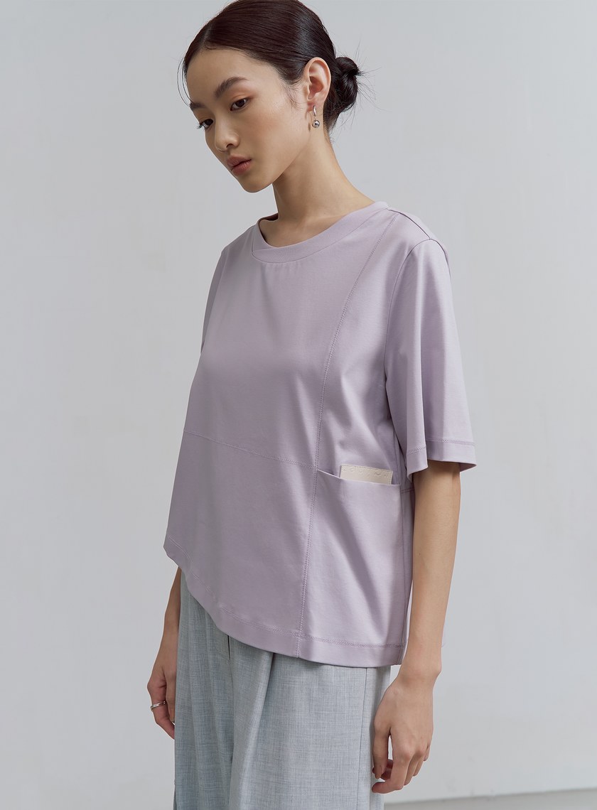 個性爬線設計短袖上衣