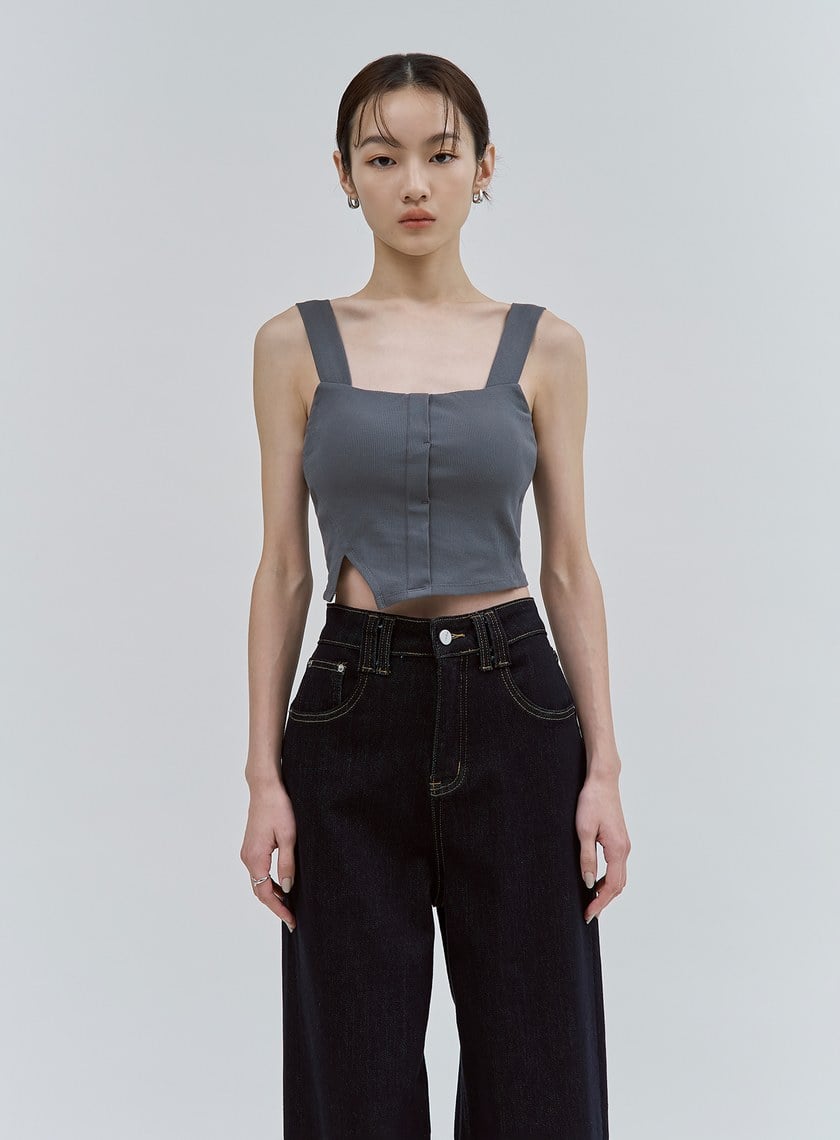 寬肩帶鏤空美背BRA上衣