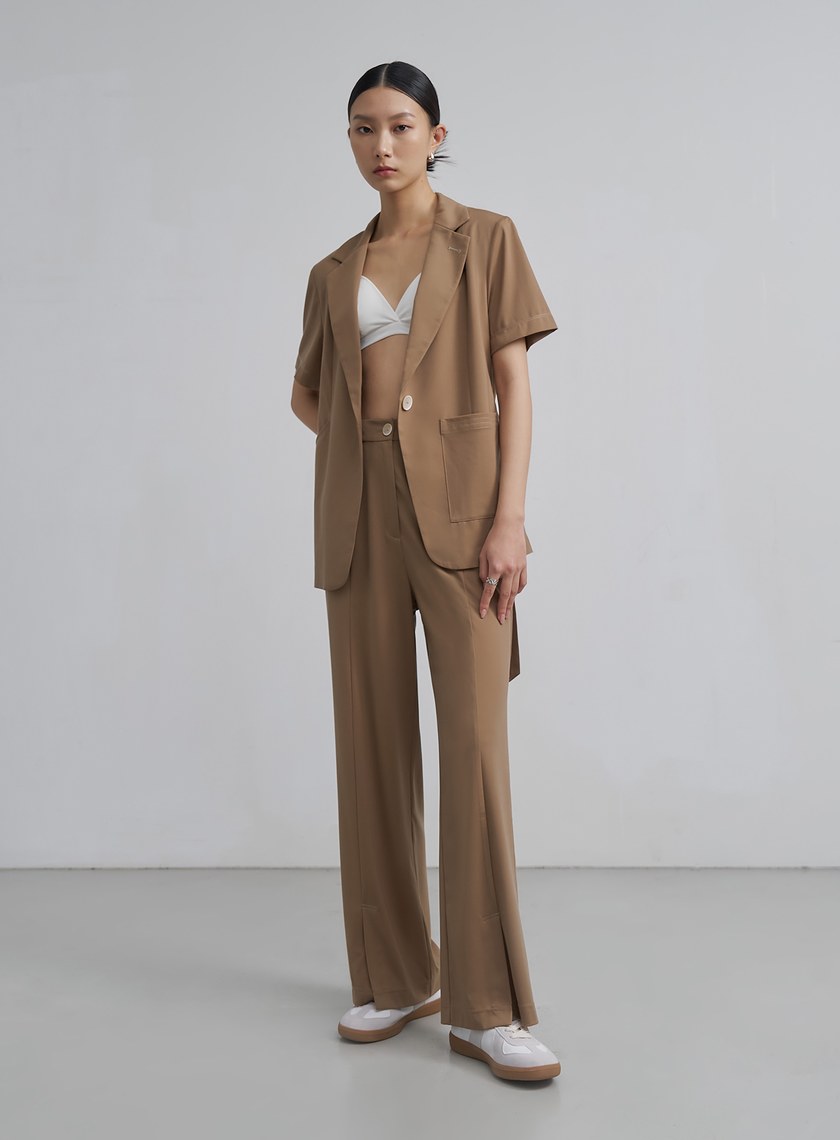 天絲涼感短袖針織外套