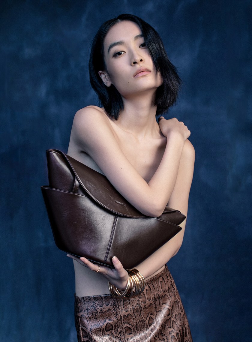 FEMANCE_Lympia牛皮紋理帆船包