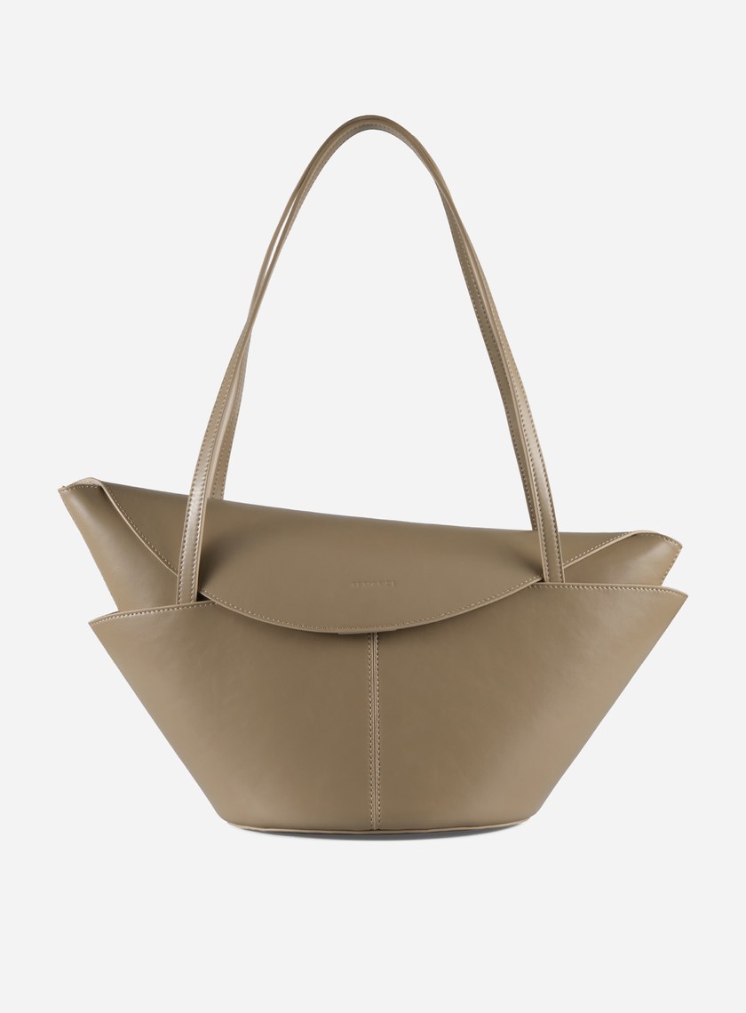 FEMANCE_Lympia牛皮紋理帆船包