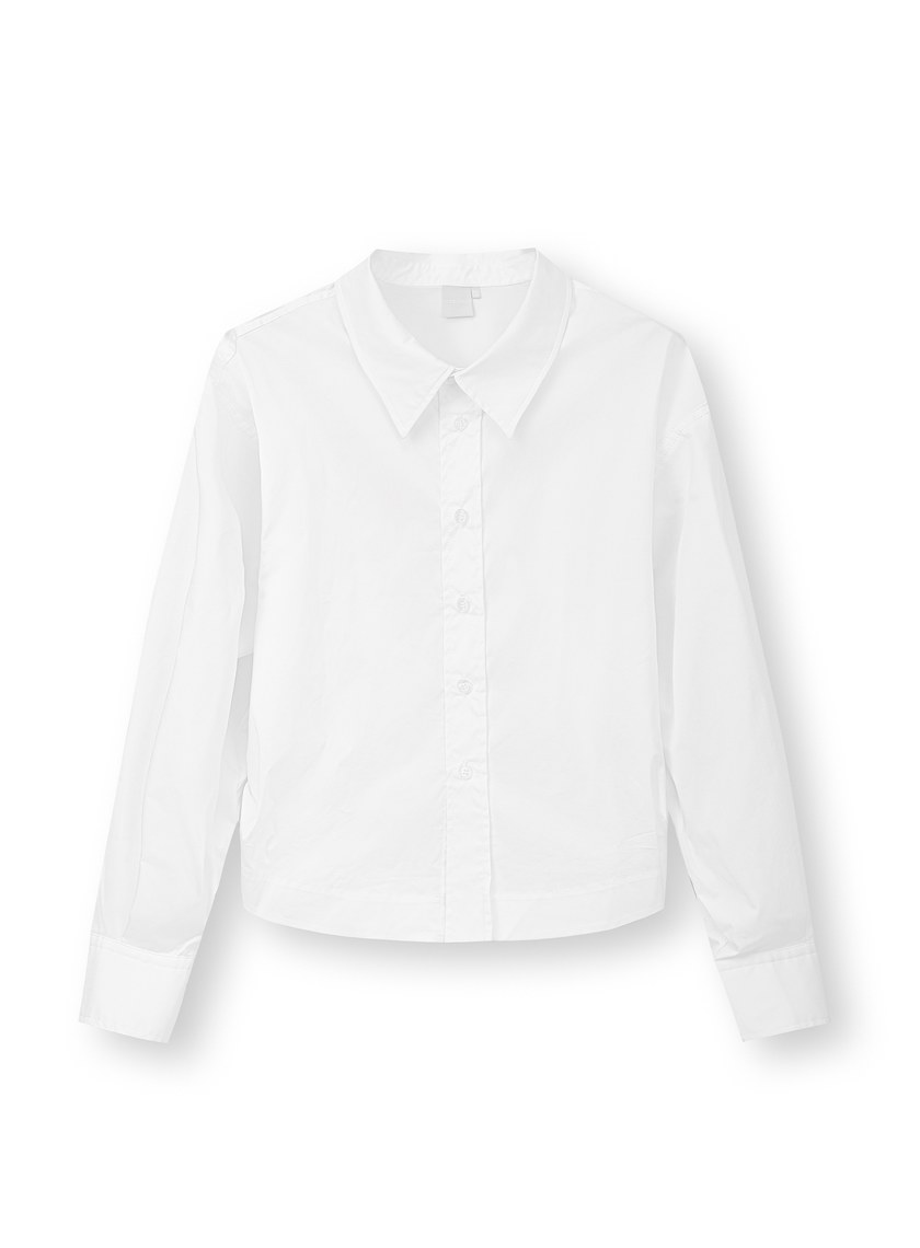 可調式收腰襯衫