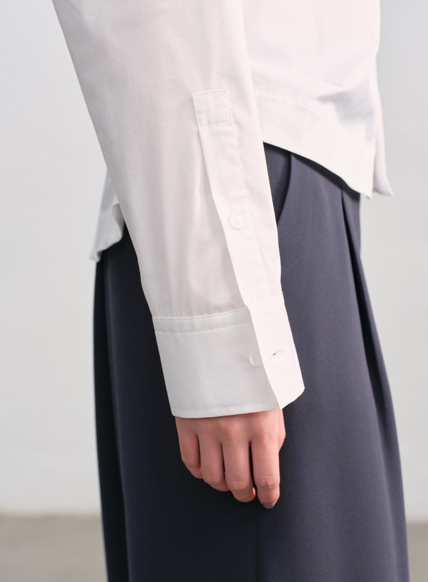 可調式收腰襯衫