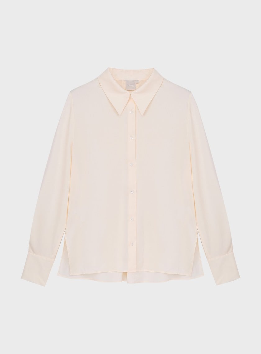 經典緞面襯衫