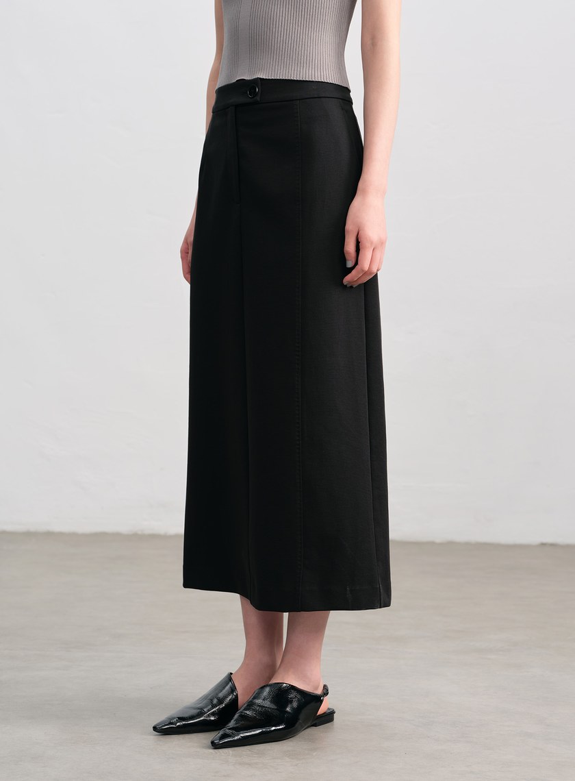 簡約針織直身半裙