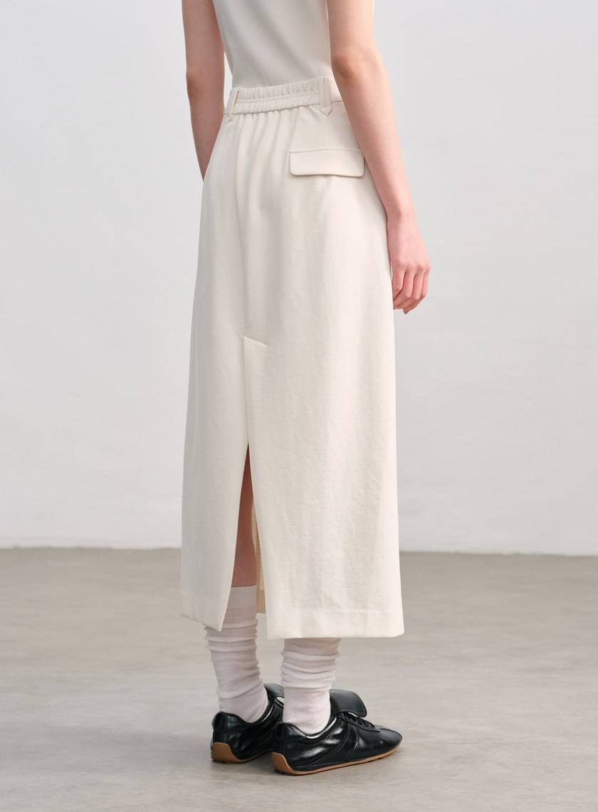 簡約針織直身半裙