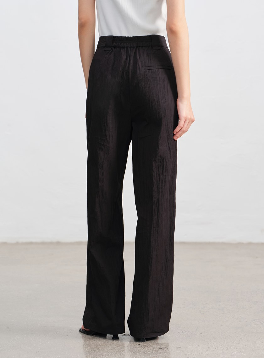 肌理感棉質西裝褲