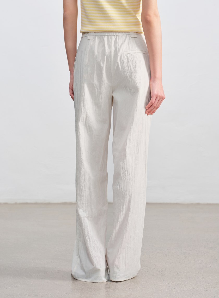 肌理感棉質西裝褲