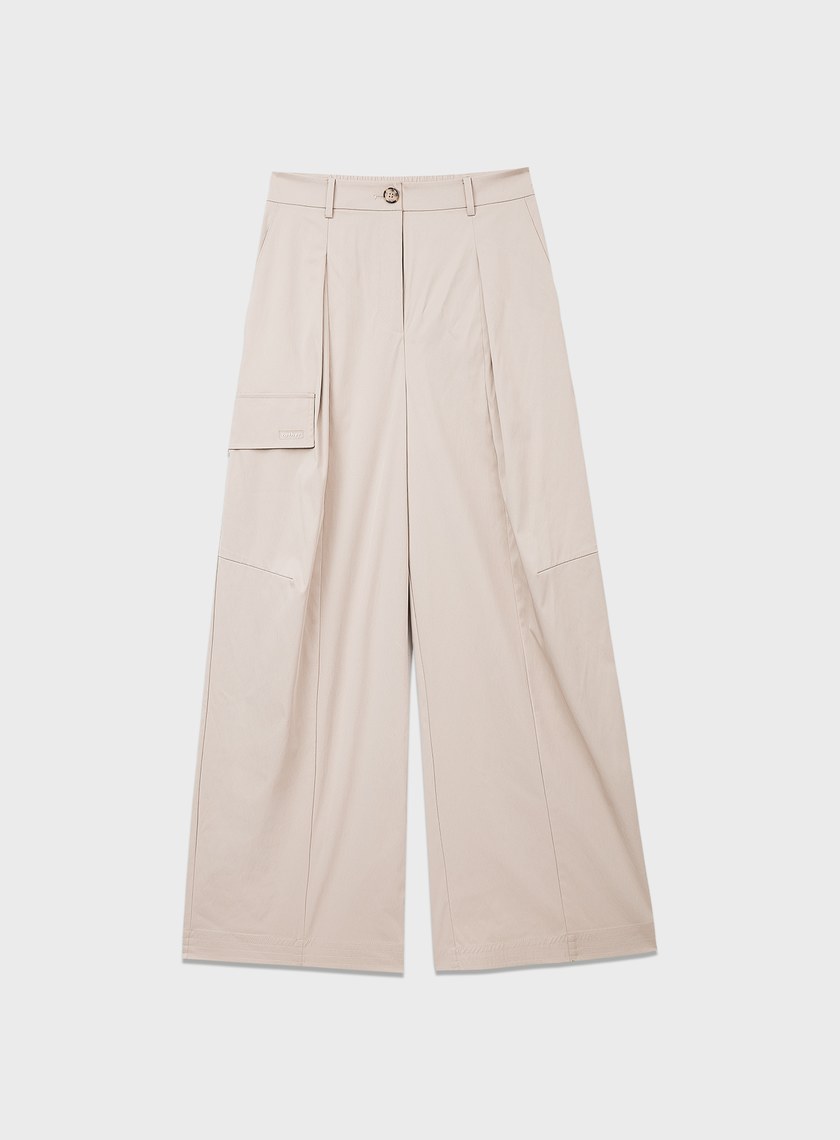 休閒感雙色工裝褲