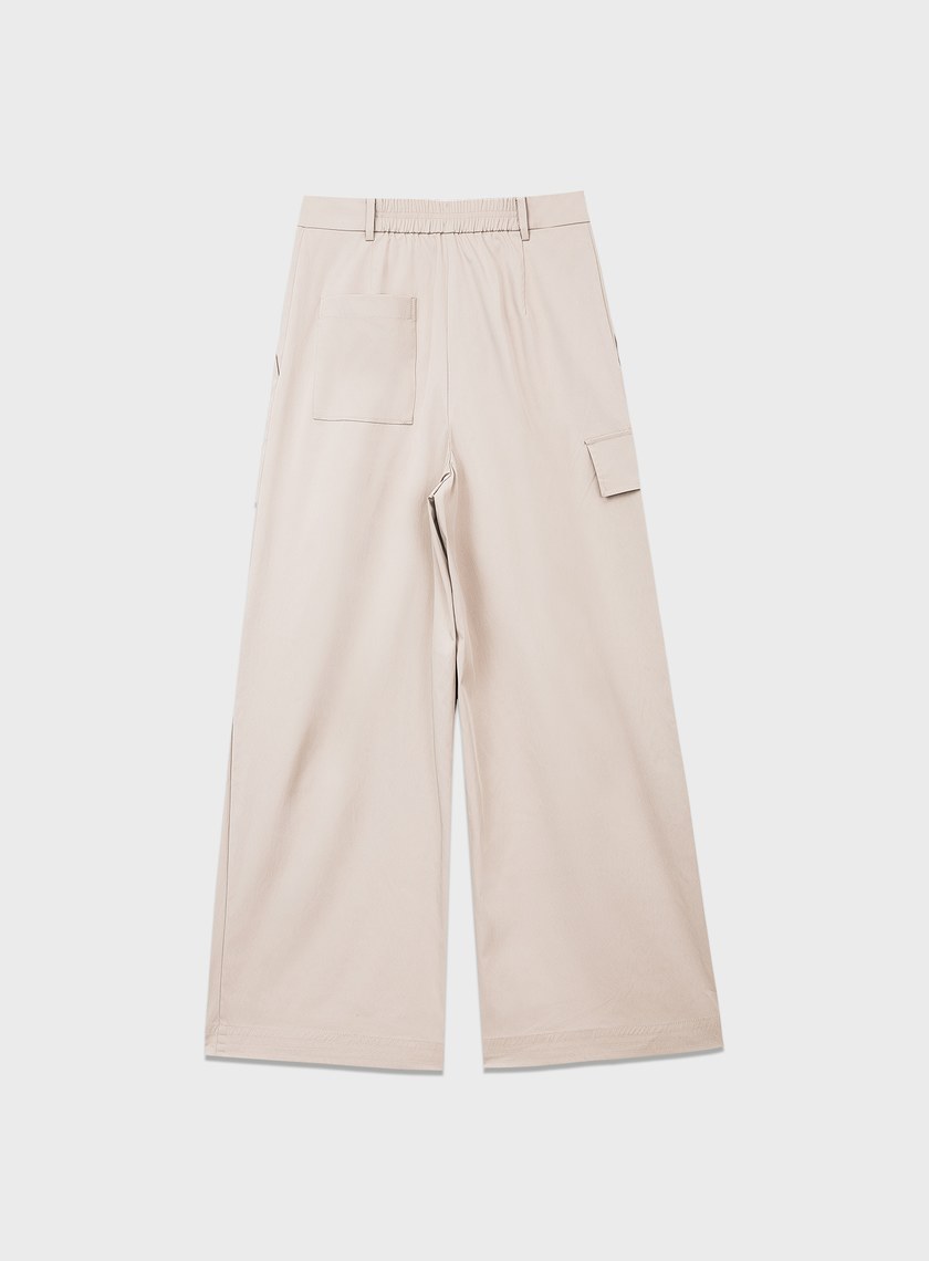 休閒感雙色工裝褲