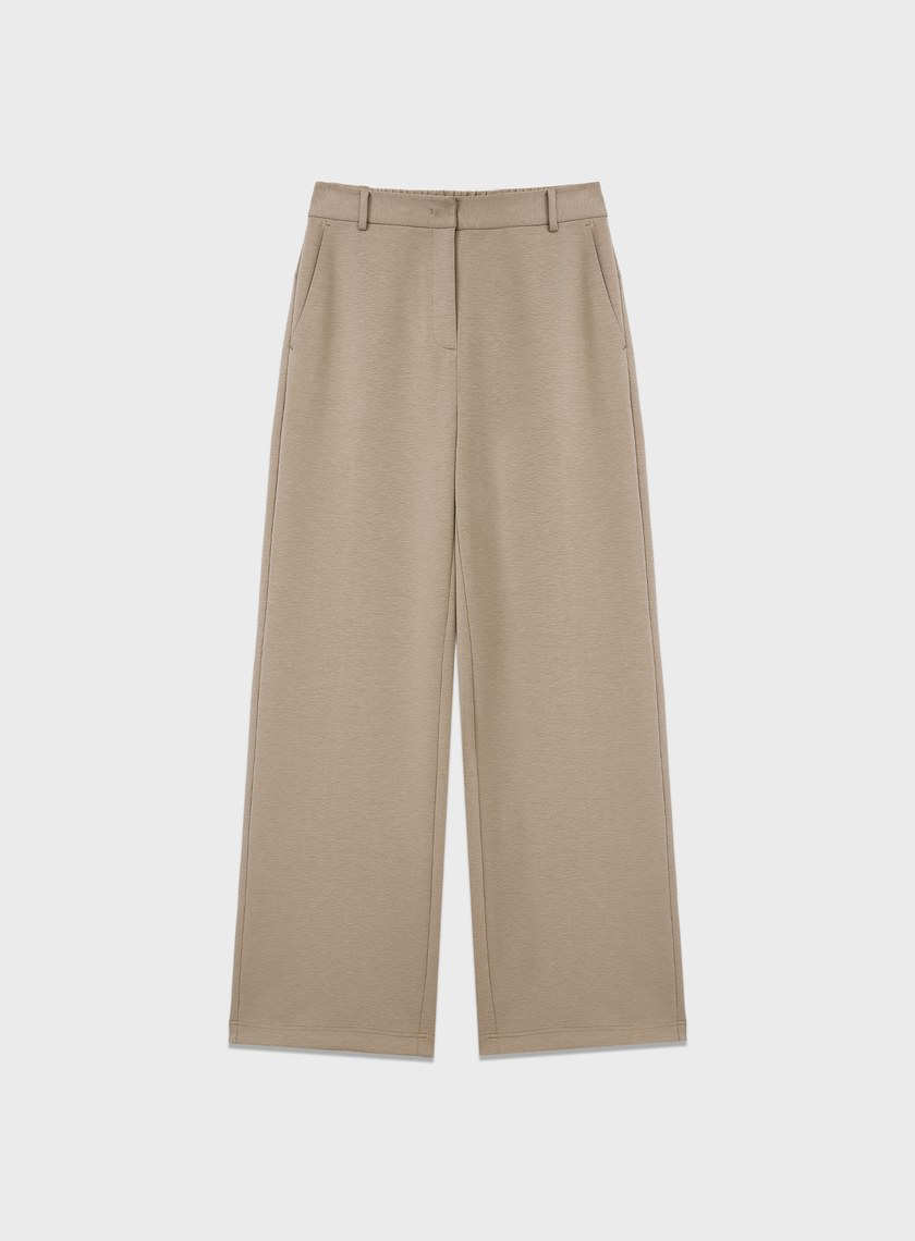 舒適寬版休閒長褲