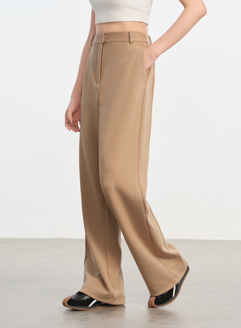 舒適寬版休閒長褲